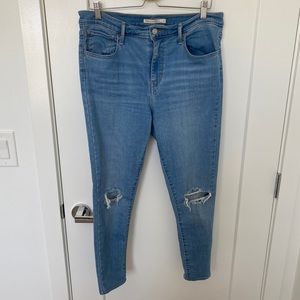 Levi’s High Rise Skinny Jeans